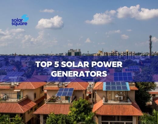 TOP 5 SOLAR POWER GENERATORS
