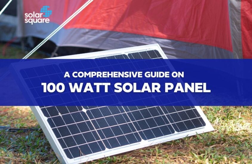 A Comprehensive Guide On 100 Watt Solar Panel: Price, Types, and More