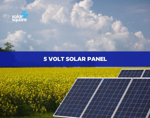 Detailed Overview of a 5 Volt Solar Panel