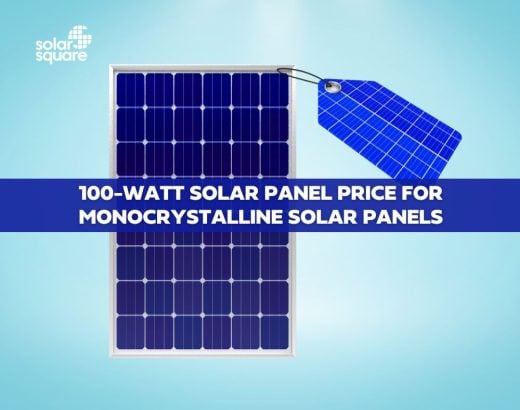 100 Watt solar panel price for monocrystalline solar panels: A detailed guide