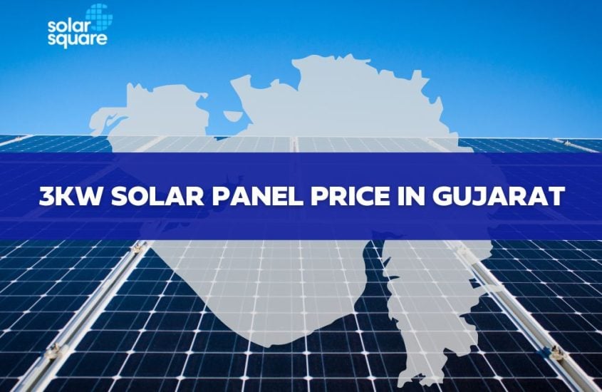 What is the 3kW solar panel price in Gujarat with subsidy?