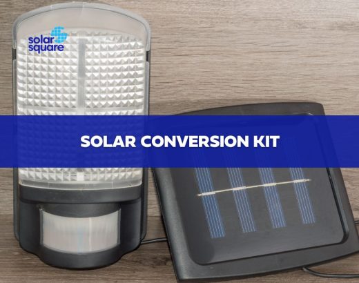 Solar Conversion Kit: A portable device to power your house