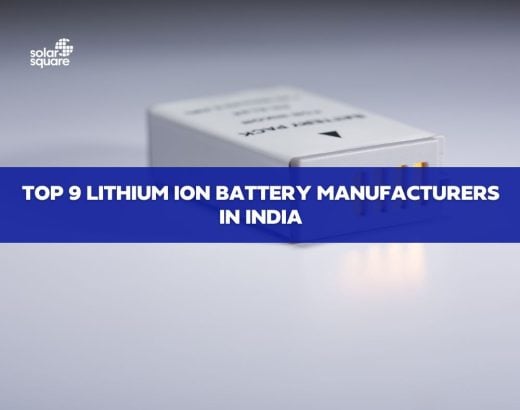 LITHIUM ION BATTERY MANUFACTURERS IN INDIA